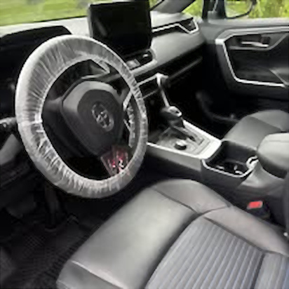 Freshly cleaned Volkswagen interior